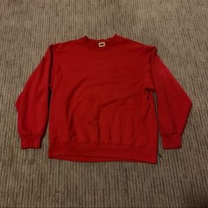 Red Guildan Crew Neck